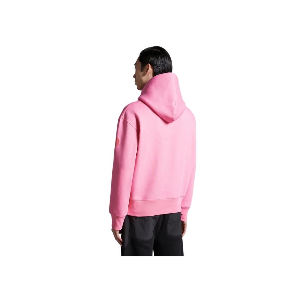 Moncler SS24 Dragon Year Collection Dragon Logo Cotton Fleece Hoodie Men hoodies Pink J10918G00025899RB528