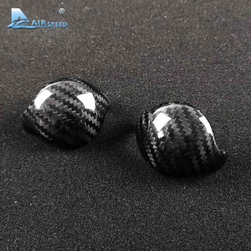 Real Hard Carbon Fiber Sticker for Ford Mustang 2015 2016 2017 2018 2019 2020 2021 2022 Accessories Interior Gear Shift Knob