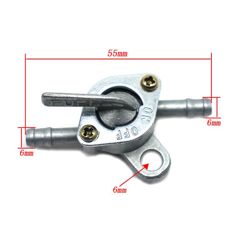 

1 шт. мотоцикл скутер топливный кран газовый бензиновый клапан переключатель топливного бака 6 мм для мотоцикла мини авто брелок вкл выкл мотор аксессуары