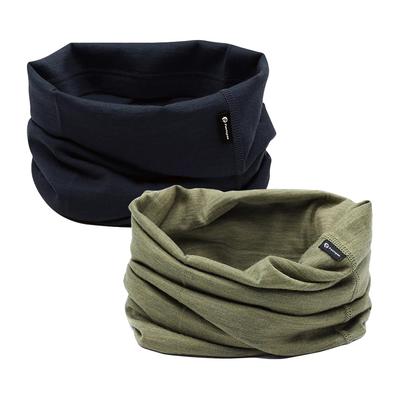 Neck Warmer Neck Gaiter for Men and Women Merino Cold Heat Moisture Face Cover for Mountain Winter [Petasonien] [Natural Wool, Protection, Retention,