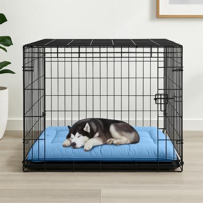 Sofá Cama Refrescante de Espuma Viscoelástica para Perro Tejido de Enfriamiento Instantáneo Sensación de Hielo Colchoneta Transpirable Interior Exterior Verano Sofá Refrescante para Perro