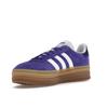 Adidas Gazelle Bold Energy Ink Gum Damesneakers Blå Skyhvit Kollegial-Lilla IE0419
