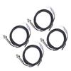 4 Set Proximity Switch 8mm Dia Inductive Proximity Sensor Switch PNP DC 3 Wire NC Contact 6‑36VDC 1mm Measure Range