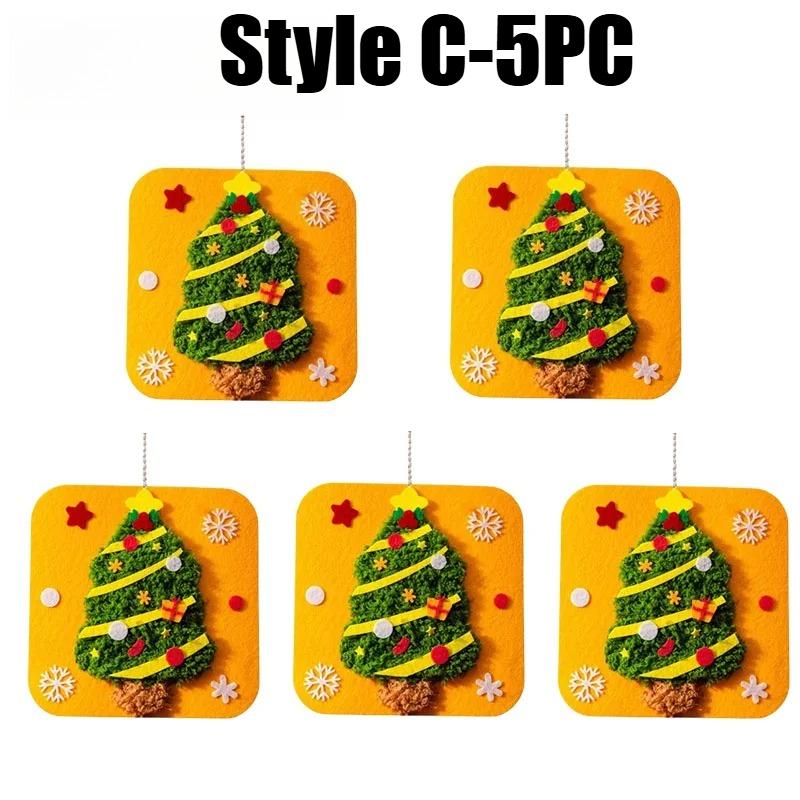 Static Cling Christmas Window Decals White Snowman Tree Design for Glass Door Holiday Home Office Decoration