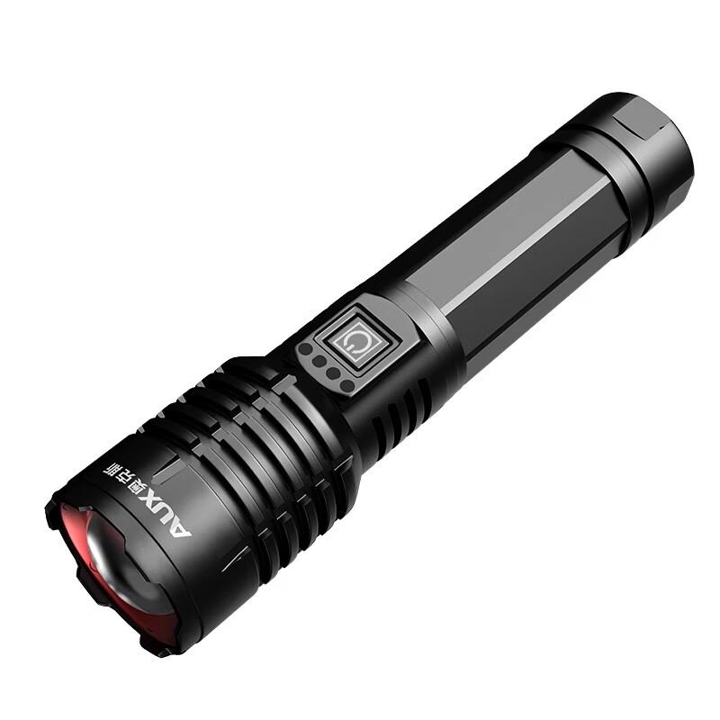 Aux Ultra-Bright Rechargeable LED Flashlight