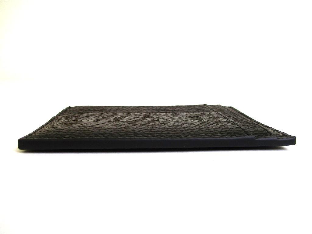 Authentic GUCCI Jumbo GG Black Leather Credit Card Holder #b252 Seller refurbished