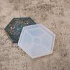 3Shapes Handmade Round Square Coaster Resin Mold Tea Mat Tray Coaster Epoxy Resin Silicone Casting Molds Art Craft Tool
