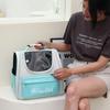 Windproof Cat Carrier Bags Collapsible Lightweight Pet Backpack Breathable Large Capacity Cat Carrying Bag Outdoor Travel