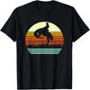 Camiseta Estilo Retro Cavalo de Rodeio Bravio