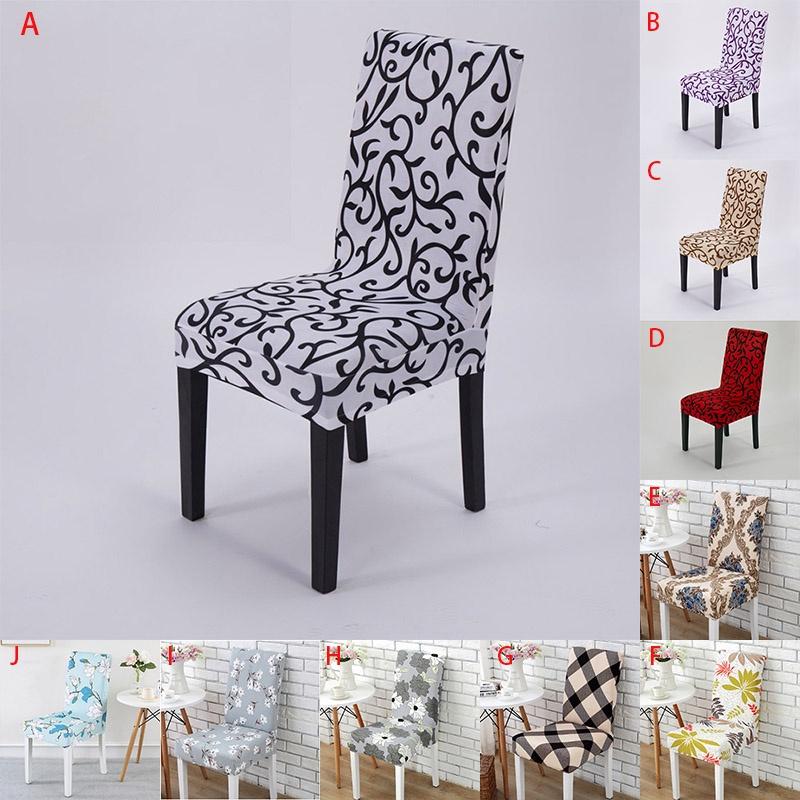Luxurious Stretch Spandex Chair Covers For Dining Room Wedding Banquet Party Seating