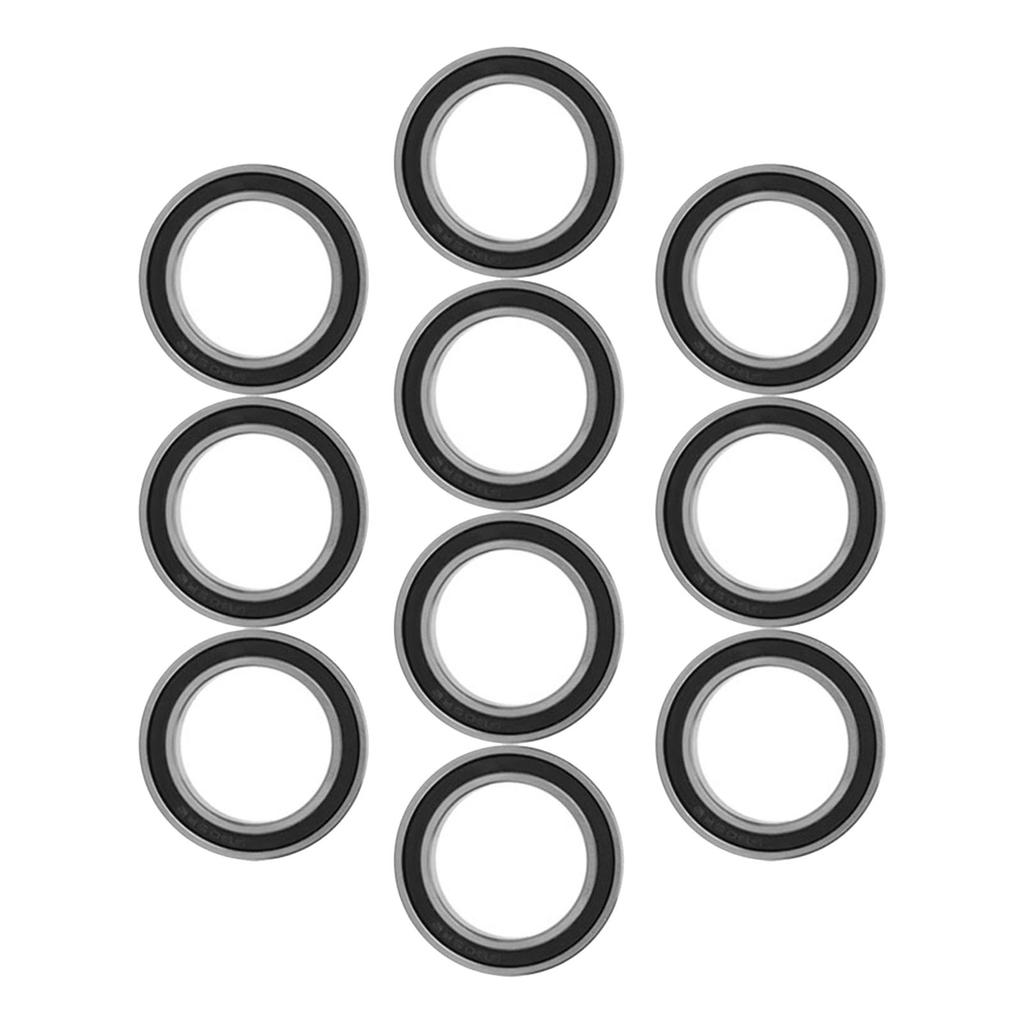 10pcs 68052RS Rubber Sealed Deep groove Ball Bearings 25mm*37mm*7mm