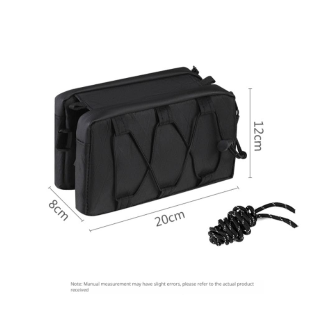Nylon Bicycle Bag Waterproof Mountain Bike Saddle Storage Seat Rear Tool Pouch Outdoor Cycling Bikes Frame Bag