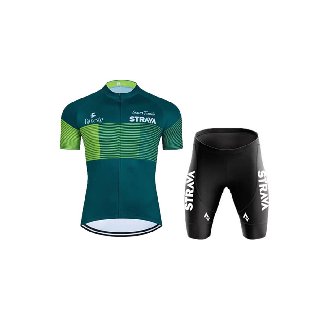 2026 Summer Breathable Cycling Suit, Summer Outdoor Cycling Suit, Men's and Women's Short-sleeved Road Mountain Bike Riding Breathable Equipment Suit