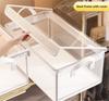 PVC Steel Frame Storage Box with Lid, Clothes, Underwear Storage Box, Household Universal Foldable Clothing, Pants Storage