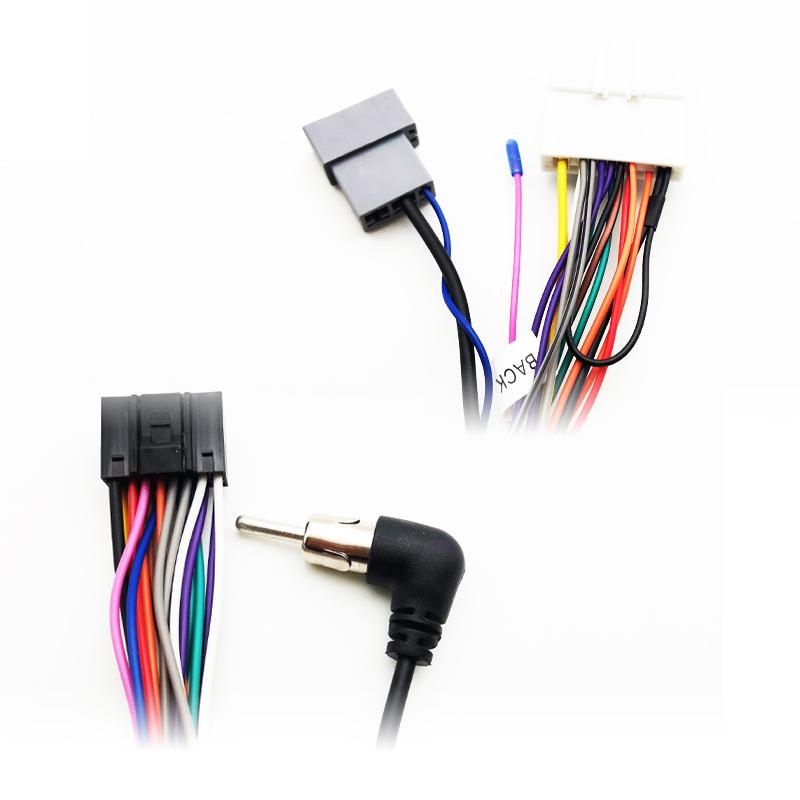 Radio Wiring Harness Adapter for Nissan Qashqai Versa Cube Sentra X-trail 20Pin Connector Plug and Play for 16 Pin Android Radio Accessories 4