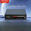 Switch POE Hikvision DS-XS06-P de 6 Portas 100Mbps Plugue CN (adaptador incluso)