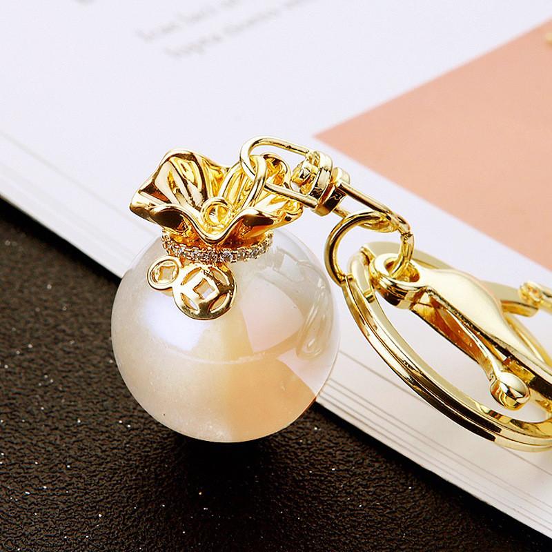 Colorful Lucky Jelly Bag Metal Bag Keychains Decorations Pendant Kids Gifts