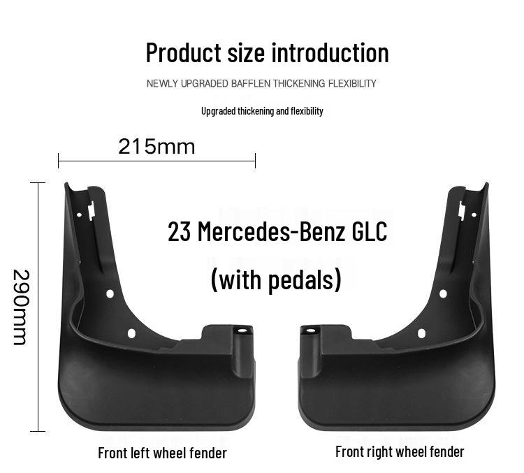 Mercedes-Benz GLC Kotflügel mit Pedal-Kompatibilität
