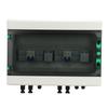4 in 2 Out PV Solar Combiner Box DC1000V IP65 Wall Mounted Photovoltaic Combiner Box