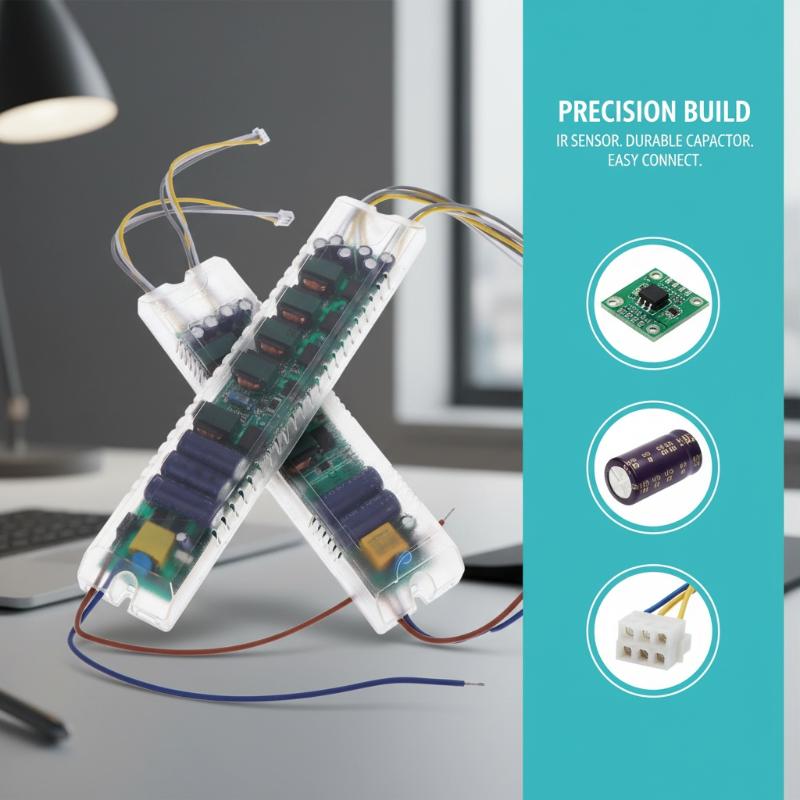 Remote Control Ceiling Light Power Supply Remote Control Ceiling Light Power Supply 8-24Wx2 24-40Wx2 36-50Wx2 40-60Wx6