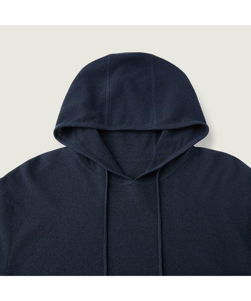 Kaembeulijimembeoseu Movere Hooded Long Sleeve Sweater - Navy Mcwas26701Nav