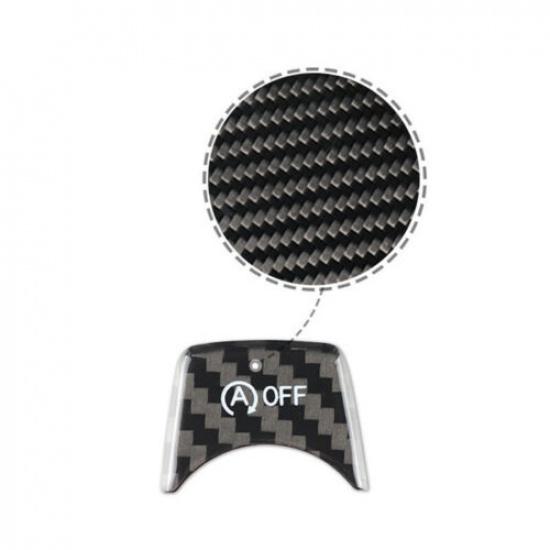 Real Carbon Fiber Car Front Start Button Cover Decoration For BMW 3 F30 13 15 17
