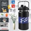 Vacuum Insulated Large Capacity Tumbler 2000/2500ml Stainless Steel Leakproof Water Bottle for Camping Hiking