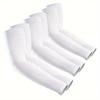 1 Pair Sports Arm Compression Sleeve – UV Protection Arm Warmer for Basketball, Cycling, Running & Volleyball