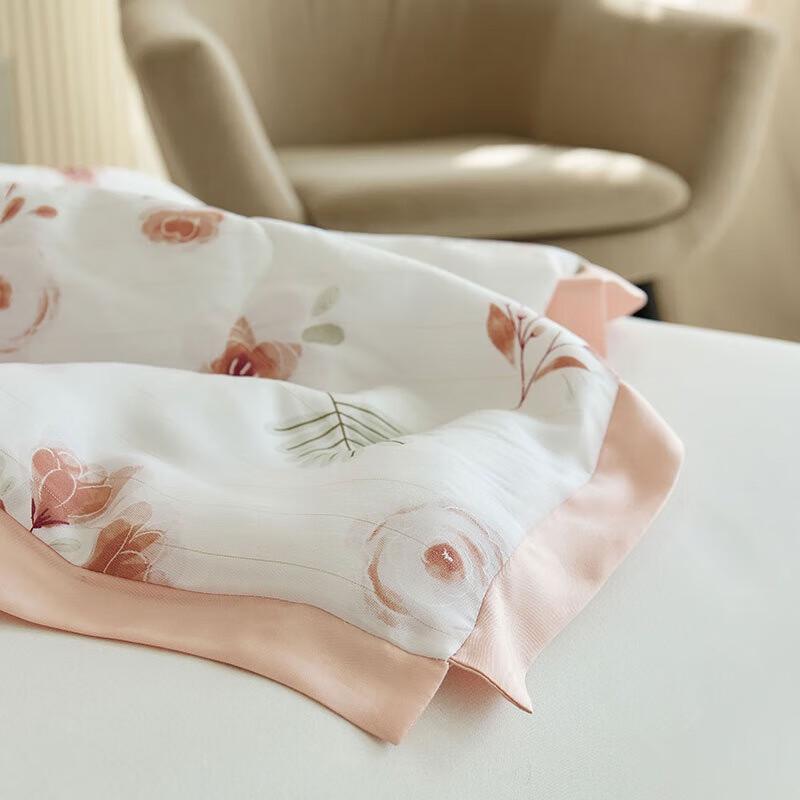 Hengyuanxiang Dreamy Floral Tencel Washed Cotton Summer Quilt