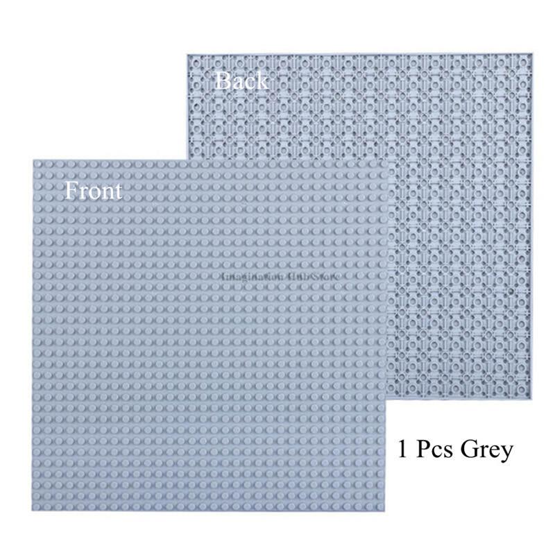 14 Farben 32*32 Noppen Doppelseitige Grundplatte, Kreative Klassische Bausteine Grundplatte, MOC DIY Steine Kompatible Markensteine