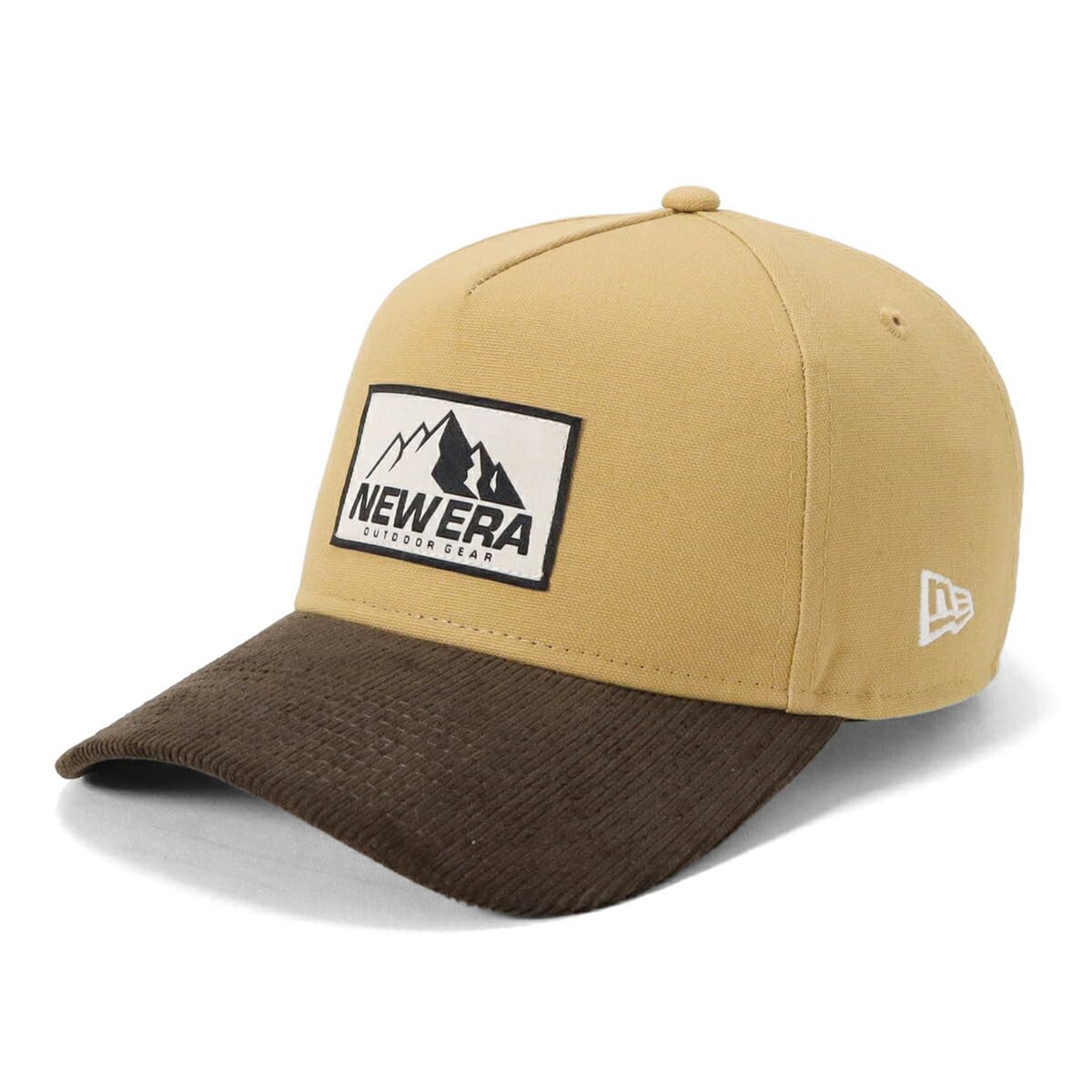 

Кепка New Era Outdoor Duck Light Free Size OD DUCK CORD VISOR LBRZ WLT, Холст, Бронза/Орех, 940AF,