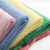 Men's and Women's Thick Woolen Scarf: Solid Color Knitted, Warm, Tassel-Edged, Imitation Cashmere for Winter