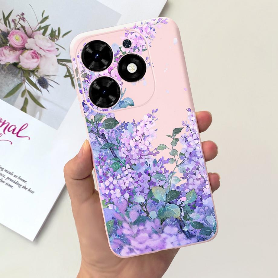 For Tecno Spark GO 2024 Case Spark 20C Spark20 Pop 8 Para Shell Silicone Soft TPU Bumper Cartoon Cool Cute Style Pattern Capas