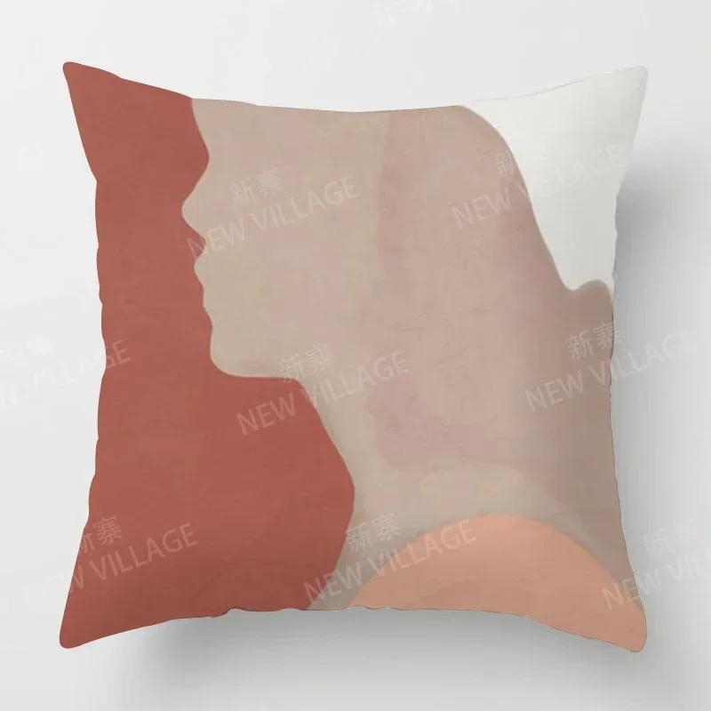 

Скандинавский Осенний Домашний Декор Осень Наволочка для Декоративной Подушки Чехол для Подушки на Диван Бархат Современный Моранди 66x66cm небесно-голубой