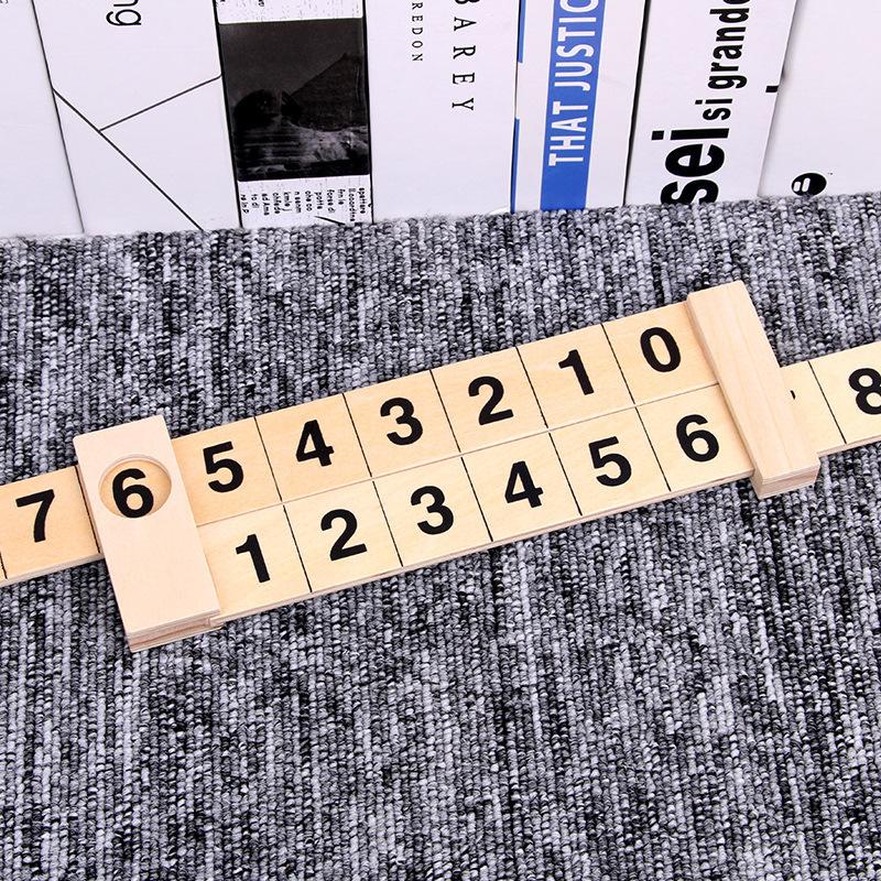 Digital decomposition ruler Kindergarten sub-ruler addition and subtraction 1-10 teaching aids Children's educational toys