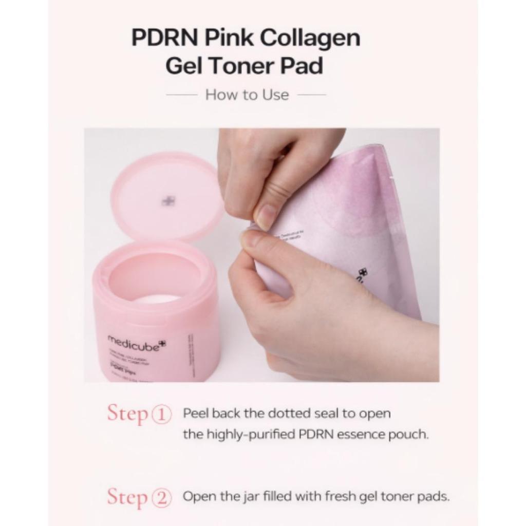 [Medicube] PDRN Pink Collagen Gel Pad 100pads