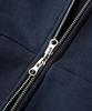 Jemut Day Cut Crop Oversized Zip-Up Hoodie Navy Kjhd2650