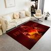 Space Football Adventure Carpet Design for Dormitory Playrooms Study room Balcony Anti-slip Rug Anime Office Decor Wedding Party Gift