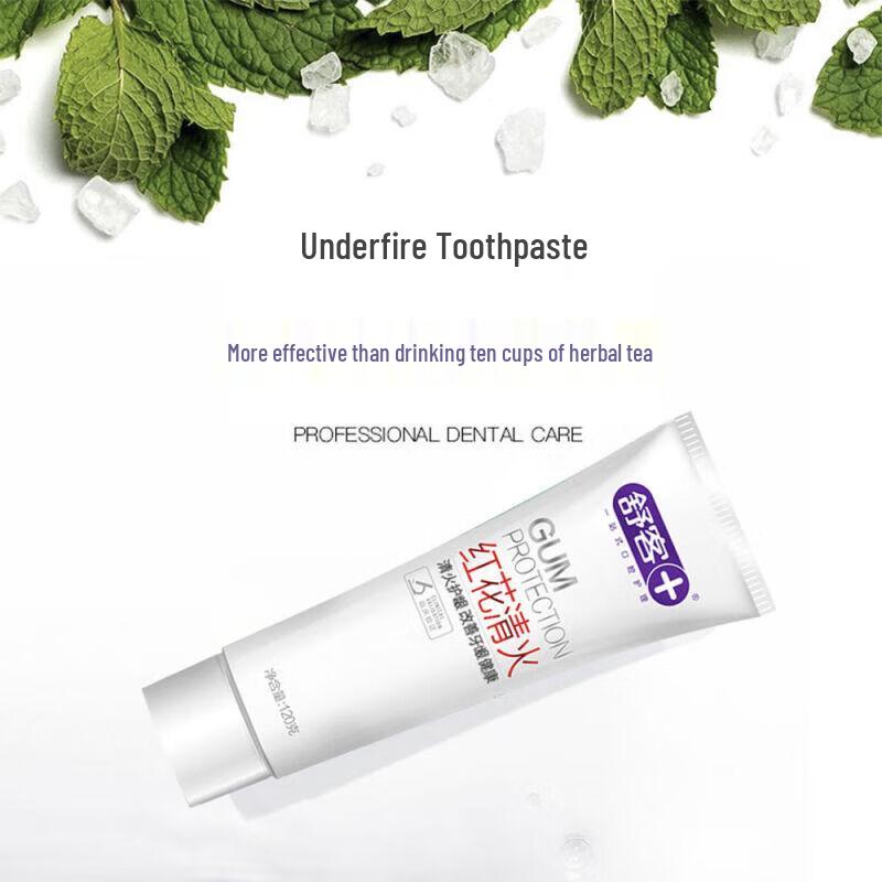 Shuke Safflower Heat-Clearing Toothpaste