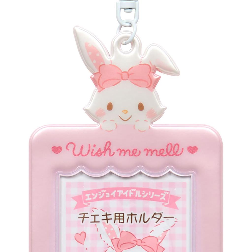 Sanrio Instax Camera Holder Wish Me Mell PVC Steel Holds approximately x cm Card Case 600202 (Enjoy Idol) - & - 5.4 8.6 - -