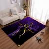"Basketball Player 24 Black Mamba Rug" Non-slip rug suitable for living room and bedroom sofas.