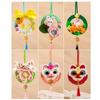 Plush Material Mid Autumn Festival Decoration Rabbit Car Hanging Ornament  Vehicle Interior