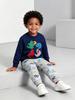 Autumn 26 EU/US Style Boys' Jogger Pants with Colorful Dinosaur Print