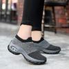 Damen Plateau Laufschuhe Orthopädische Höhenerhöhung Strick Turnschuhe Atmungsaktiver Komfort Rutschfest Tennis Damen Freizeitschuh
