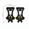10 Steel Studs Snow Grips Durable Steel Anti-Slip Crampons Long-lasting Traction Cleats  Hiking