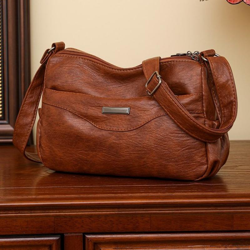 Soft PU Leather Luxury Handbags Purses Women Bags Designer Shoulder Crossbody Bag For Female Branded 2026 Winter Trend Messenger Bags