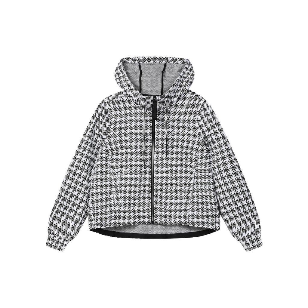 New FILA EMERALD Jacket Women's All Over Print 2 F11W414502F-ZB