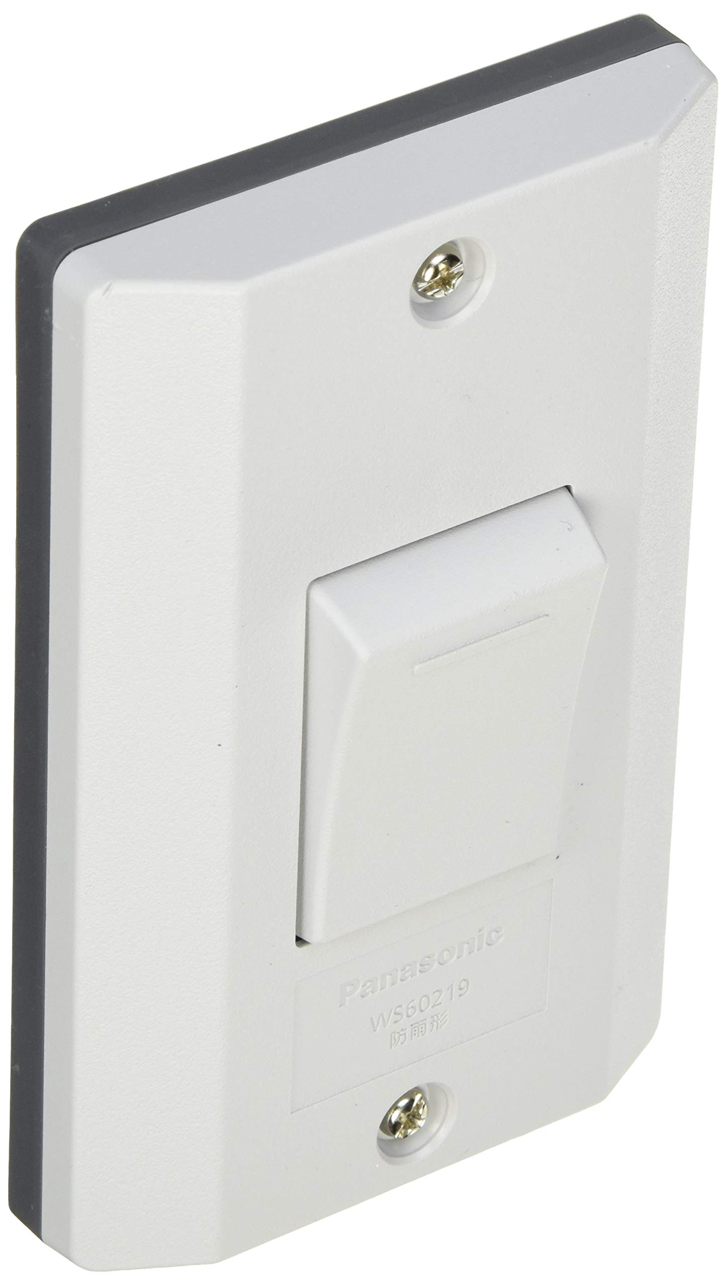 

Panasonic Waterproof Embedded Switch B Single Cut Light Gray 15A300V WS60219H