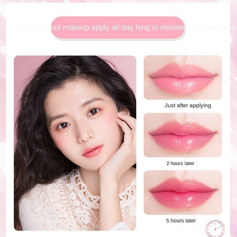 Yeni Yükseltme Degrade Ruj Nemlendirici Kalıcı Renk Değiştiren Dudak Balsamı Suya Dayanıklı