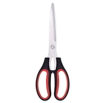 Stainless Steel PP Handle Korean Barbecue Clips Household Multi Functional Kitchen Scissors With Beer Bottle Opener